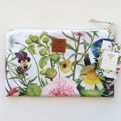 Kosmetiktaske | Clutch | Penalhus | Flower Garden