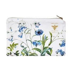Kosmetiktaske | Clutch | Penalhus | Blue Flower Garden