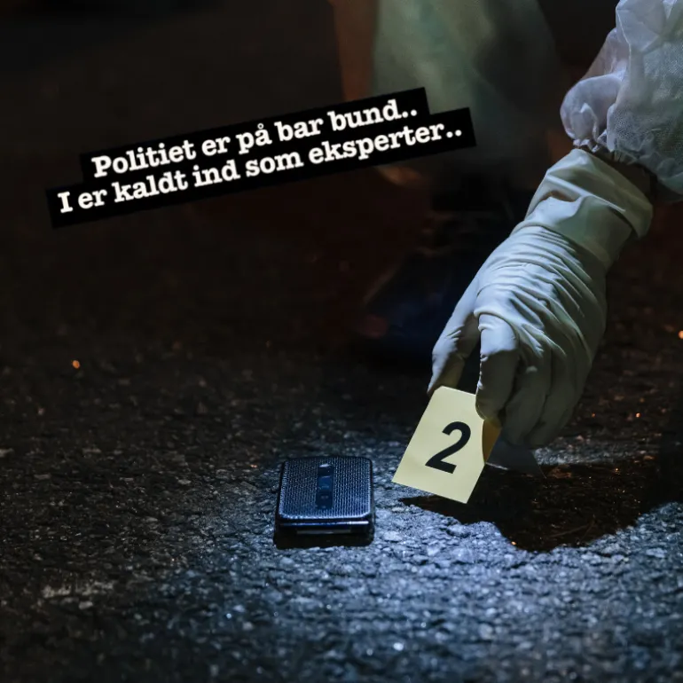 Krimispil - Efterforsk mordet på byggematadoren - Fra +12 år