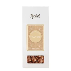 Lakridser med karamel-chokolade i æske - vælg variant