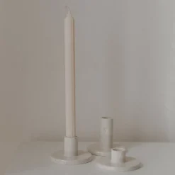 Lysestage 🖤 | Keramik | 4,5 cm høj