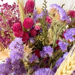 Miss Caroline – Farverig evighedsbuket med smukke blomster
