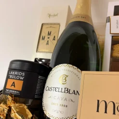 Mors Dags gave med cava, chokolade & lakrids