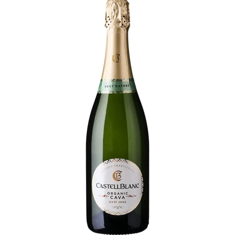 Mousserende, Castellblanc Cava Organic Brut Nature ØKO (Spanien)