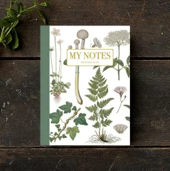 Noteshæfte | Grøn blomst