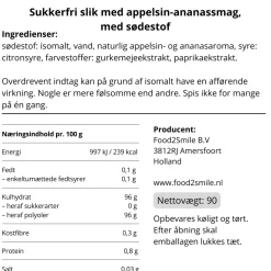 Orange Treats - Sukkerfri Slik