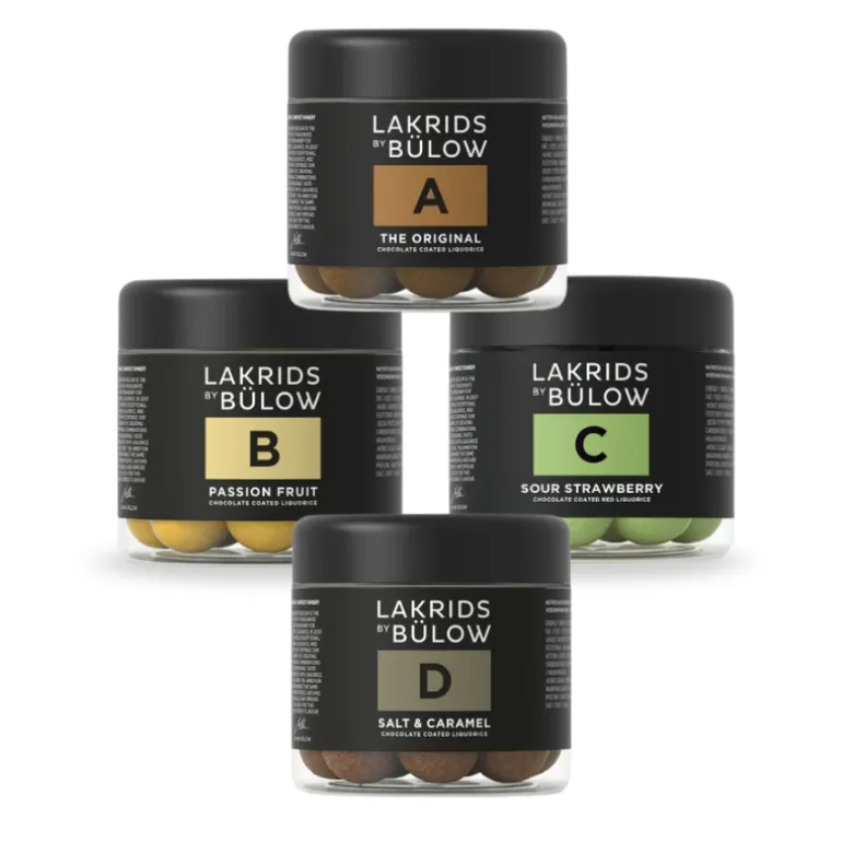 4-pak, Lakrids by Bülow choc-coated