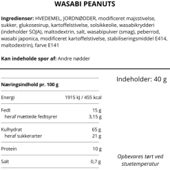 Peanuts med Wasabi i dåse