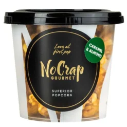 Popcorn med Mandel & Karamel, No Crap