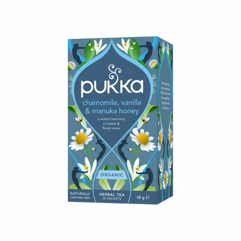 Pukka Chamomile, Vanilla & Manuka Honey - økologisk urtete