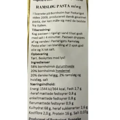 Ramsløg Pasta, Pastariget Bornholm
