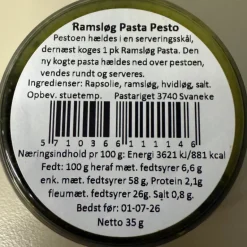 Ramsløg Pesto, Pastariget Bornholm
