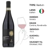 Rødvin, Cantina Castelnuovo del Garda - Amarone delle Valpolicella (Italien)