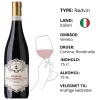 Rødvin, Ca' Rosa - Amarone Della Valpolicella DOCG (Italien)