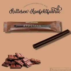 Ærøstang med chokolade fra Hattesen's Konfektfabrik