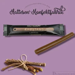 Ærøstang med lakrids fra Hattesen's Konfektfabrik