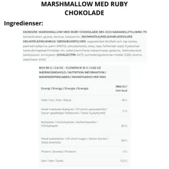 Ruby Chocolate - The Mallows (Flowpack)