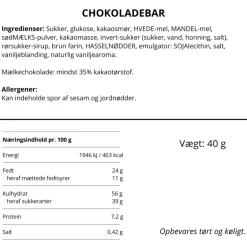 Simply Chocolate - Cookie Joe Bar