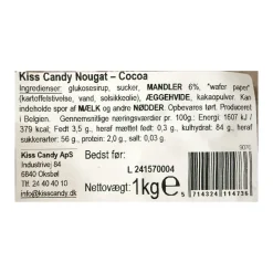 STORKØB, Fransk Nougat med kakao - Bites (78 stk.)