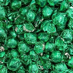 STORKØB 1 kg Cocoture Chokoladekugler | Mælkechokolade med nougat - mørkegrøn