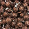 STORKØB 1 kg Cocoture Chokoladekugler | Mørk chokolade med mynte - brun
