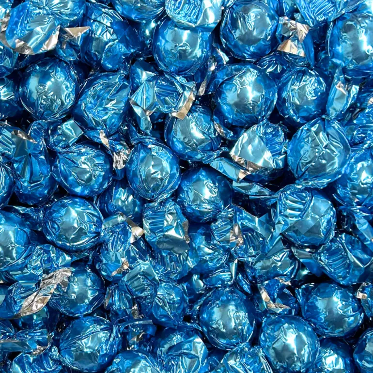 STORKØB 1 kg Cocoture chokoladekugler | Mælkechokolade med amaretto - turkis