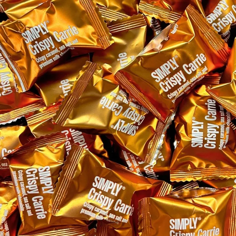 STORKØB, Simply Chocolate - Crispy Carrie Small One (75 stk.)