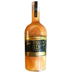 Sweet Citrus gin med guld glimmer, Knaplund