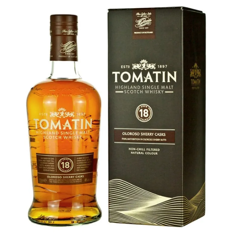Tomatin 18 år - Highland Single Malt Scotch Whisky