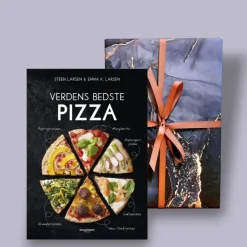 Valentinsgave til ham - Bog 'Verdens bedste pizza' - inkl. gaveindpakning