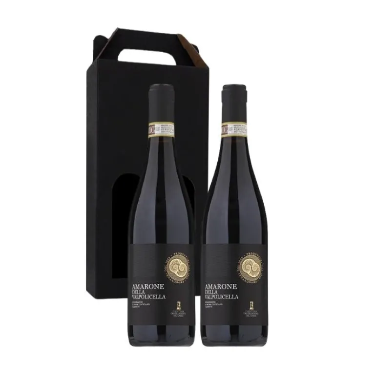 Vingave 2 fl. rødvin, Cantina Castelnuovo del Garda - Amarone delle Valpolicella (Italien)
