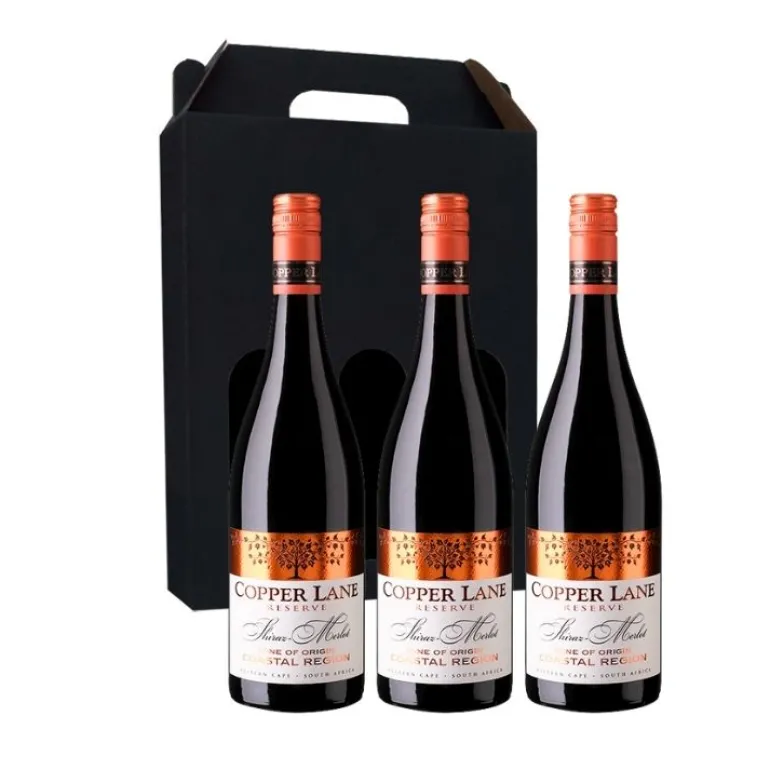 Vingave 3 fl. rødvin, Copper Lane - Reserve Shiraz/Merlot (Sydafrika)