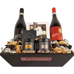 Vingave 'TAK' med Amarone, Ripasso og dansk luksus chokolade