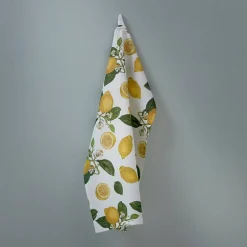 Viskestykke | Citroner | økologisk bomuld