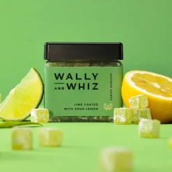 Wally & Whiz vingummi - Lime m. syrlig citron