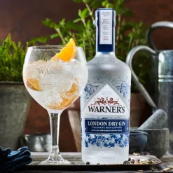Warner's London Dry Gin, 5 cl