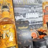 Whiskygave - overdådig gavekurv med Whisky, en fagbog om whisky og søde lækkerier